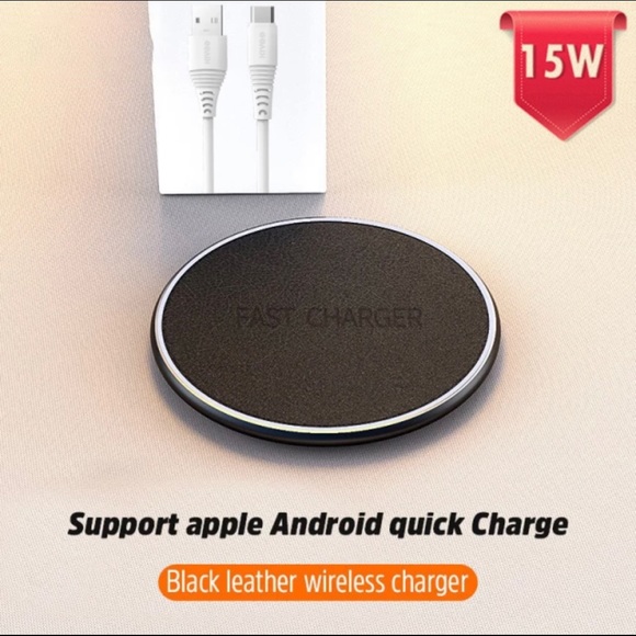 Wireless charger (15W) for iPhone or android - Picture 5 of 6